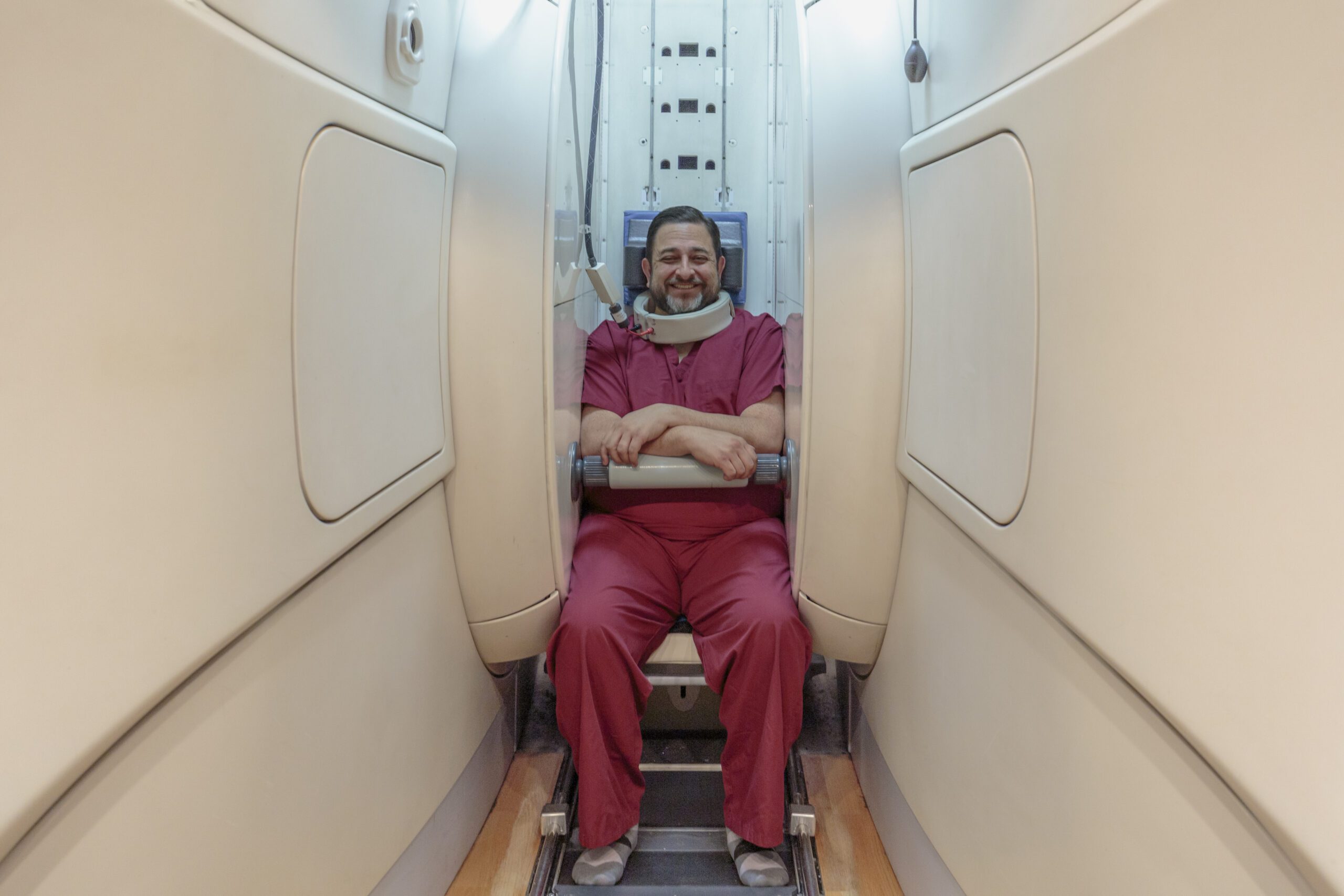 Image of an open MRI machine in Albuquerque NM