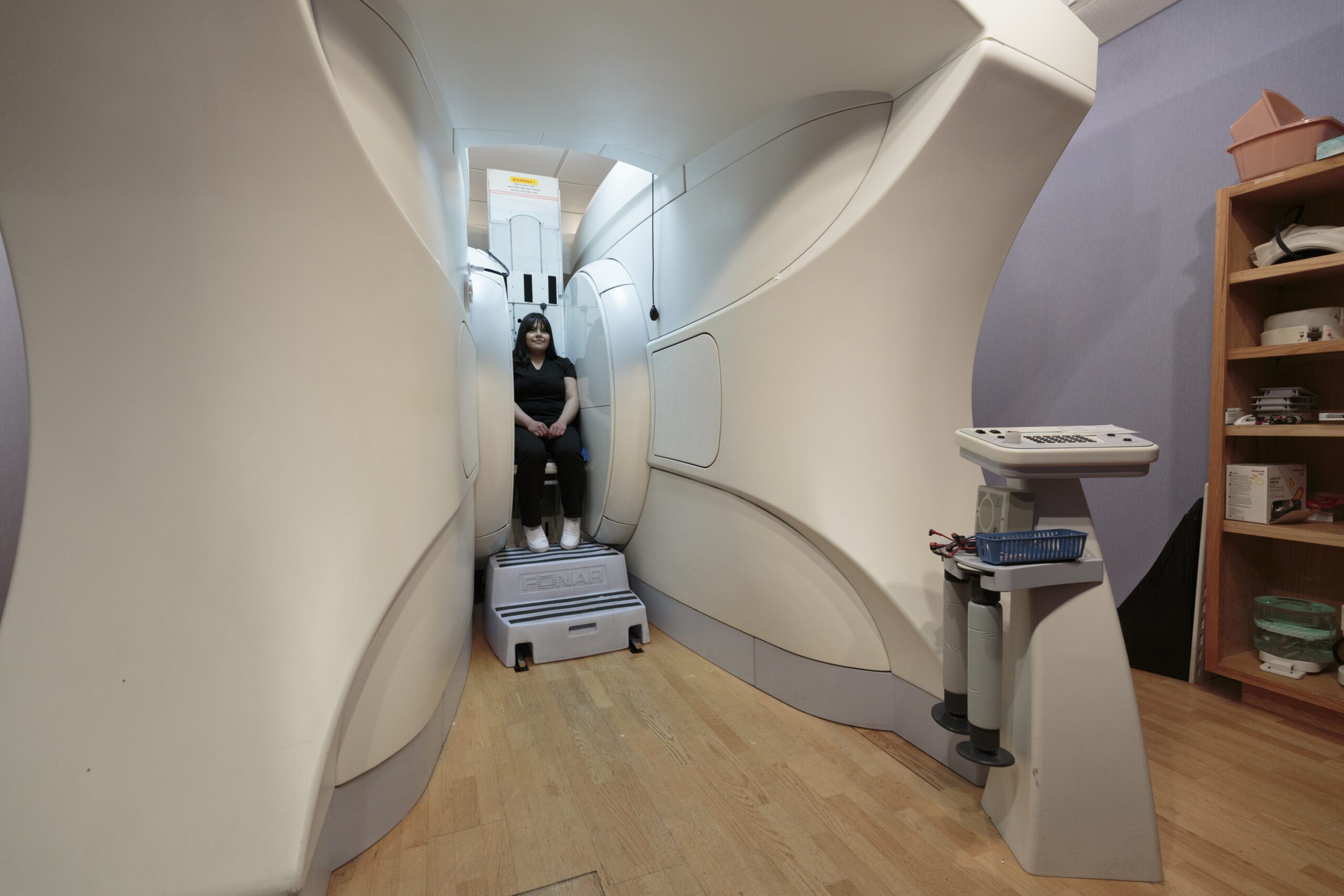 Image of a vertical MRI machine in Albuquerque NM